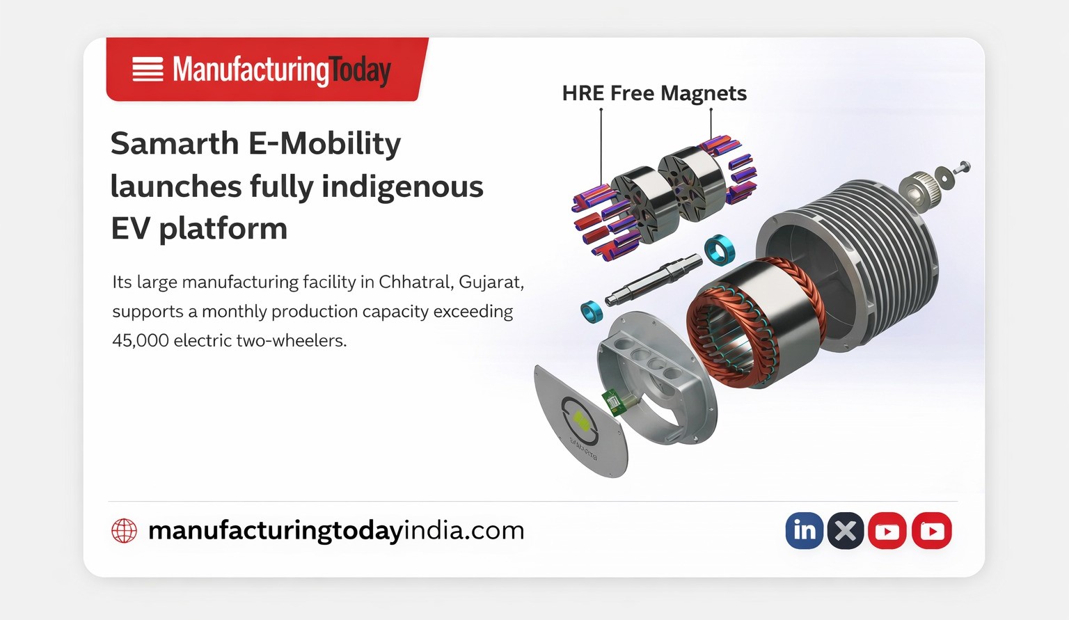 Samarth E-Mobility launches fully indigenous EV platform