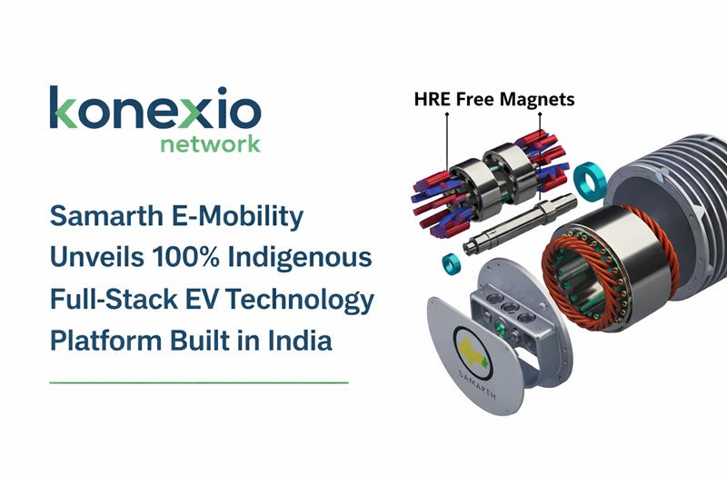 Samarth E-Mobility Unveils 100% Indigenous Full-Stack EV Technology Platform Built in India