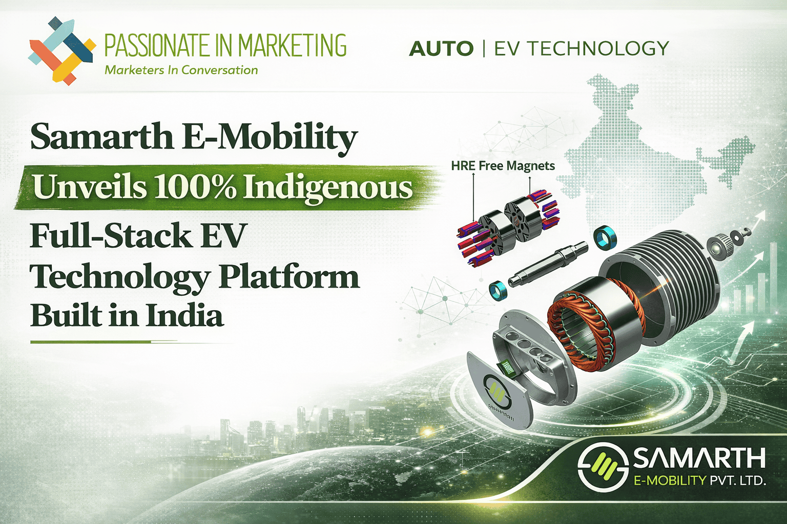Samarth E-Mobility Unveils 100% Indigenous Full-Stack EV Technology Platform Built in India